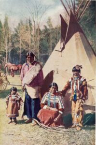 Red Indians on a Canadian Reservation c1935