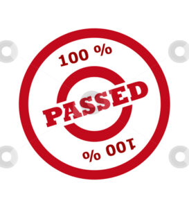 100-percent-passed-stamp
