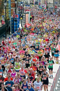 London Marathon 2012, London, Britain - 22 Apr 2012