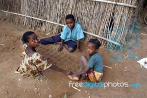 children playing