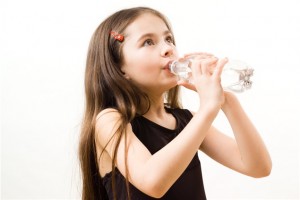 drinking water