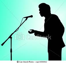 man speech
