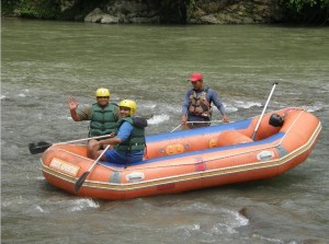 white water rafting