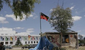 Pic 2 -The Aboriginal tent Embassy