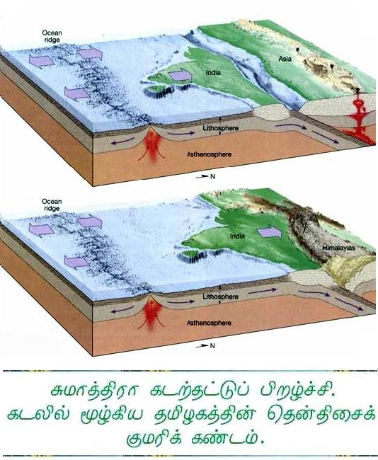 நாற்பது மில்லியன் ஆண்டுகட்கு முன்பு   இந்தியா ஆசியாவுடன் மோதி இணைந்தது