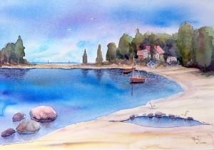 Georgian Bay - watercolor