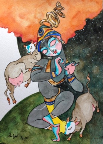 Tamasoma jyotirgamaya: new forever series. #krishnafortoday Keshav