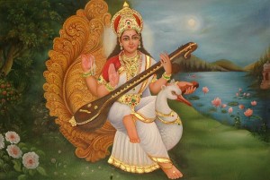 goddess_saraswati_seated_on_her_mount_or98