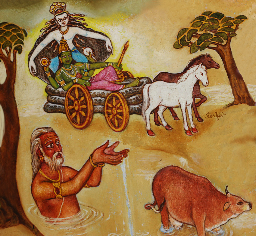 Bhagavatha: Akrura Darshanam - Keshav