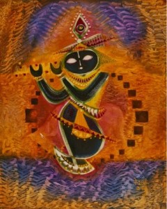 Vittala. Oil on canvas. #krishnafortoday - Keshav