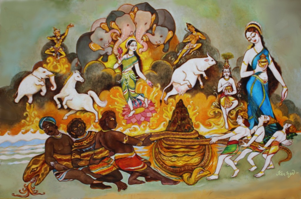 Bhagavatha:  Amritha and the Mohini avatara  - Keshav