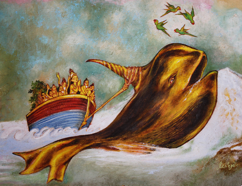 Bhagavatha -- Matsya Avatara keshav