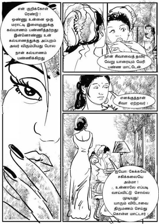 முக்கோணக் கிளிகள் படக்கதை – 14