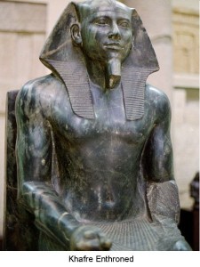 khafre-enthroned