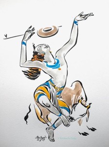 170303 - Tvameva - indian ink - watercolor -lores
