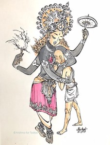 170710 -Shri blessses Sudama -lores