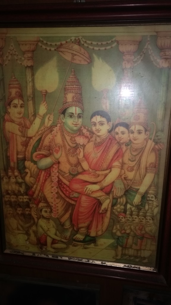 ஸ்ரீராம பட்டாபிஷேகம் - ரவிவர்மா ஓவியம்
