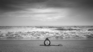 sea and clock