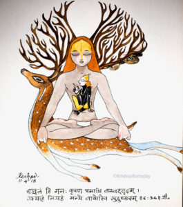 180411 -Controlling the mind-DWA -lr watercolour A4