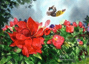 Bee of Brindavan
