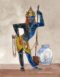 180714 Udupi Krishna A4 Canson 300gsm lr