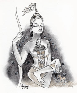 180806 DWA Antaryami -watercolour-charcoal -A4 100dpi lr