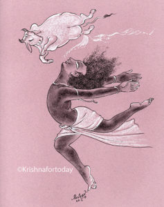 181022 -Gov pattaabhishekam -mixedmedia-9x12” Strathmore 160g 72dpi wm