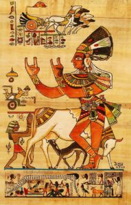 060303 -Pharoah Krishna-papyrus-lr