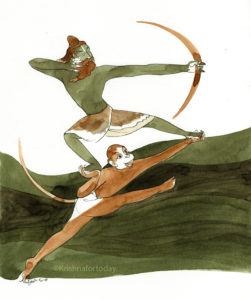 181105 - Vayu Vahana -watercolour - A4 Canson 200gsm 100dpi  lr