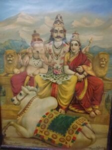 ரவிவர்மா வரைந்த சிவபெருமான்
