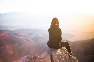Adventure People Mountain Trek Travel Rock Woman