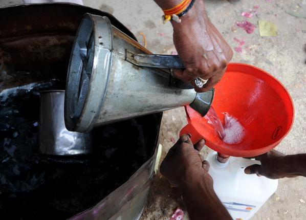 Kerosene drop