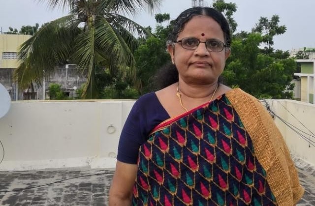 Sudha Madhavan in terrace1