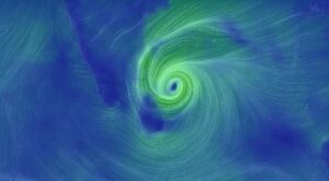 Cyclone Nivar graph