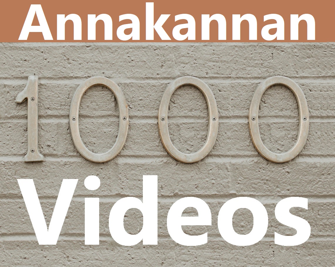 1000 videos