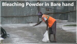 Bleaching powder banner