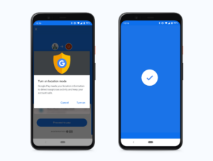 Google Pay Location permission