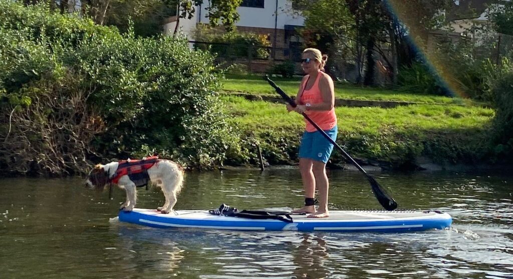 Boat ride in river Avon