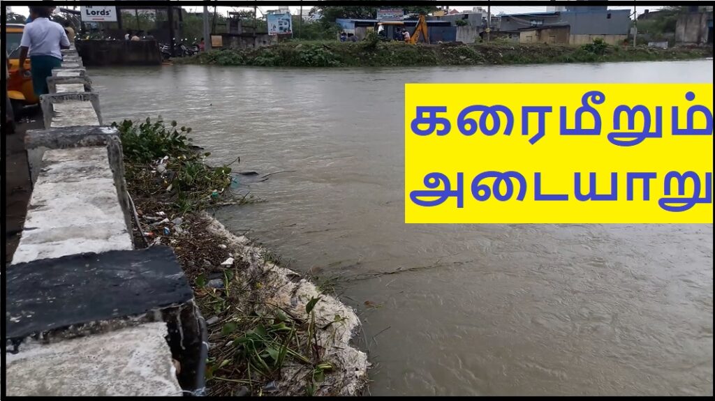 Adyar river status 29112021