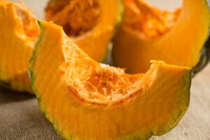 Slice Orange Fresh Vegetable Autumn Pumpkin