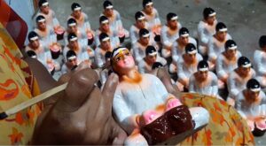 Clay doll Thilaga