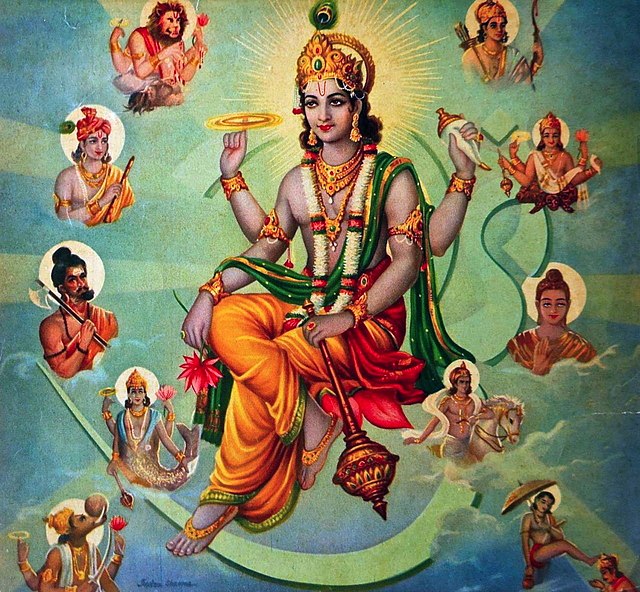 640px-Vishnu_Surrounded_by_his_Avatars