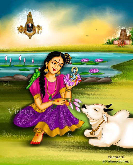 Andal 14 by Vishnuprabha