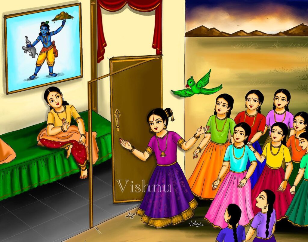 Andal 15 by Vishnuprabha
