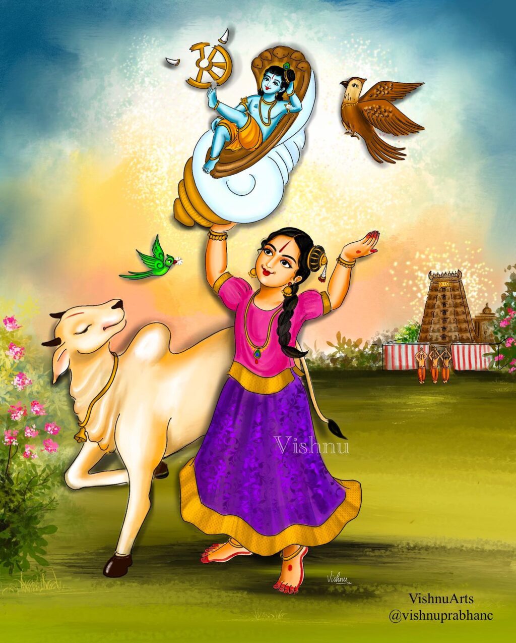 Andal Pasuram 6