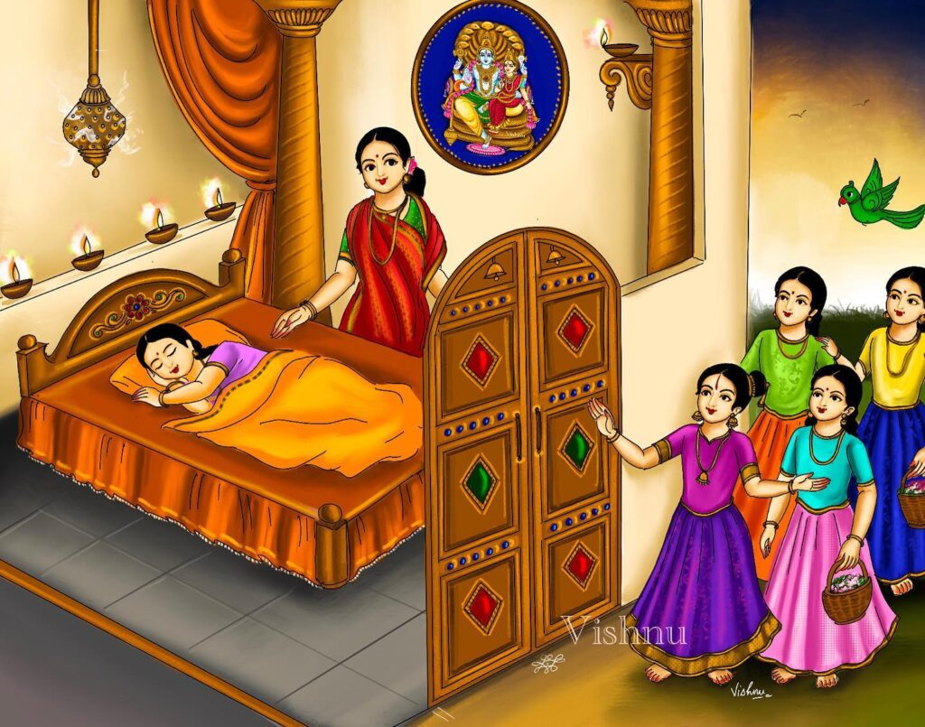 Andal Pasuram 9