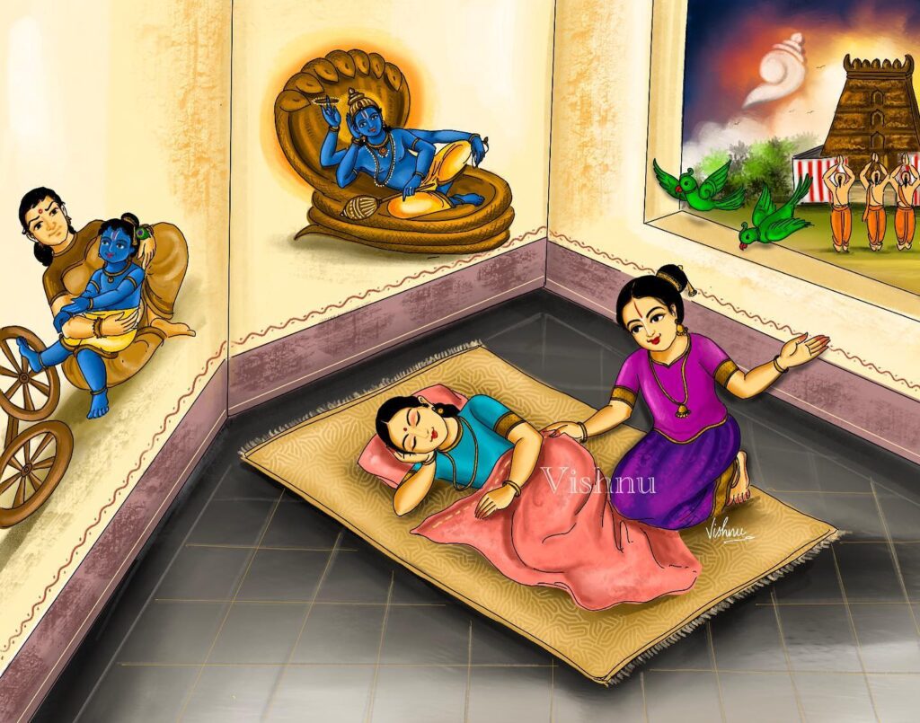 Andal pasuram 6 by Vishnuprabha