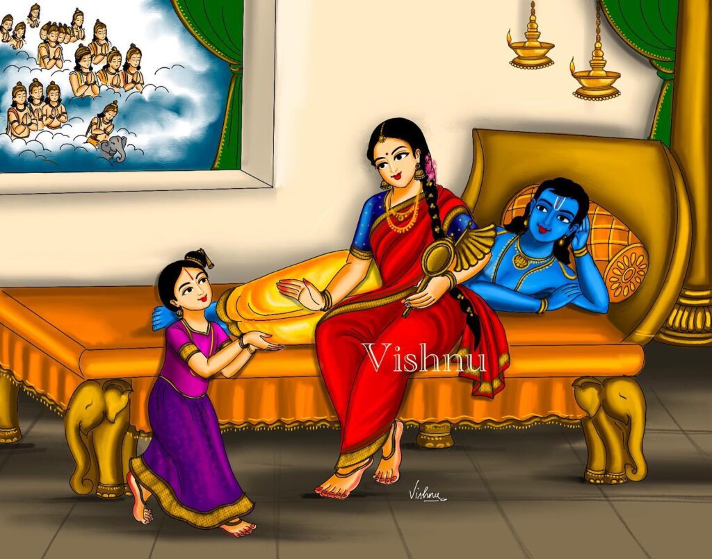 Andal 20 by Vishnuprabha