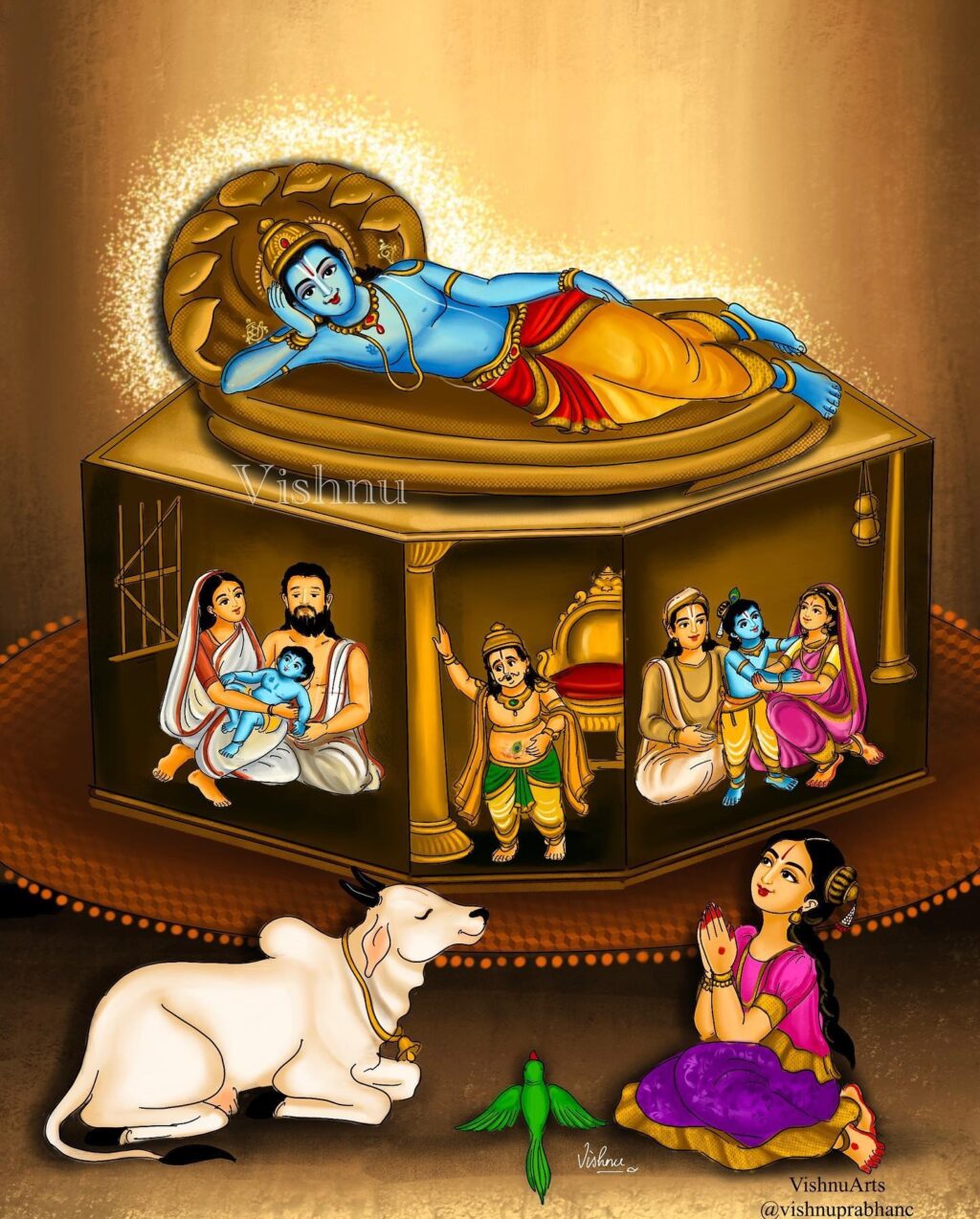 Andal 25 by Vishnuprabha