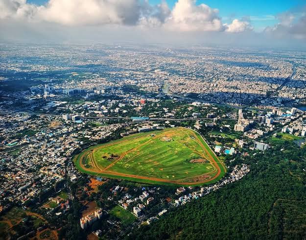 Racecourse land